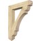 Ekena Millwork Olympic Arts & Crafts Rough Sawn Bracket, Douglas Fir, 6"W x 38"D x 46"H BKT06X38X46OLY03RDF - alternate 1